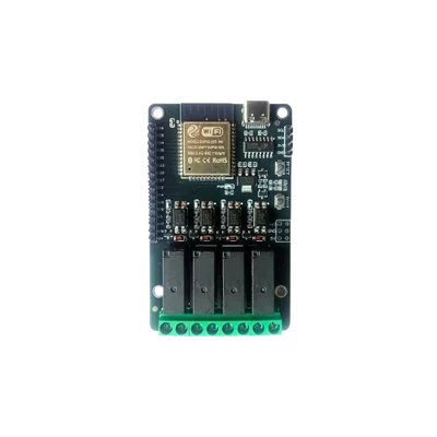 ADIY ESP32 IoT Relay Module 4 Channel – Wi-Fi & Bluetooth Board with Opto-Isolated Relays, I2C & GPIO