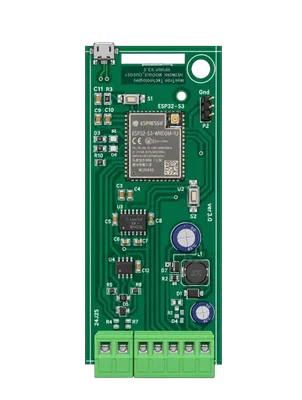 Wavtron ESP32 IoT Gateway – Board with RS485, RS232 & External Antenna