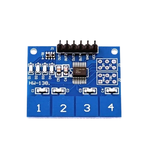 TTP224 4 WAY TOUCH SENSOR MODULE