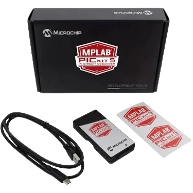 Microchip PG164150 MPLAB PICkit 5 In-Circuit Debugger & Programmer for PIC, AVR, dsPIC and SAM 